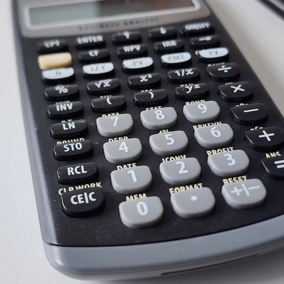 Texas Instruments BA II Plus Financial Calculator Business Analyst With Case - Picture 10 of 12